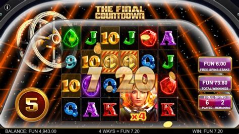 The Final Countdown Slot : Big Time Gaming Slot .